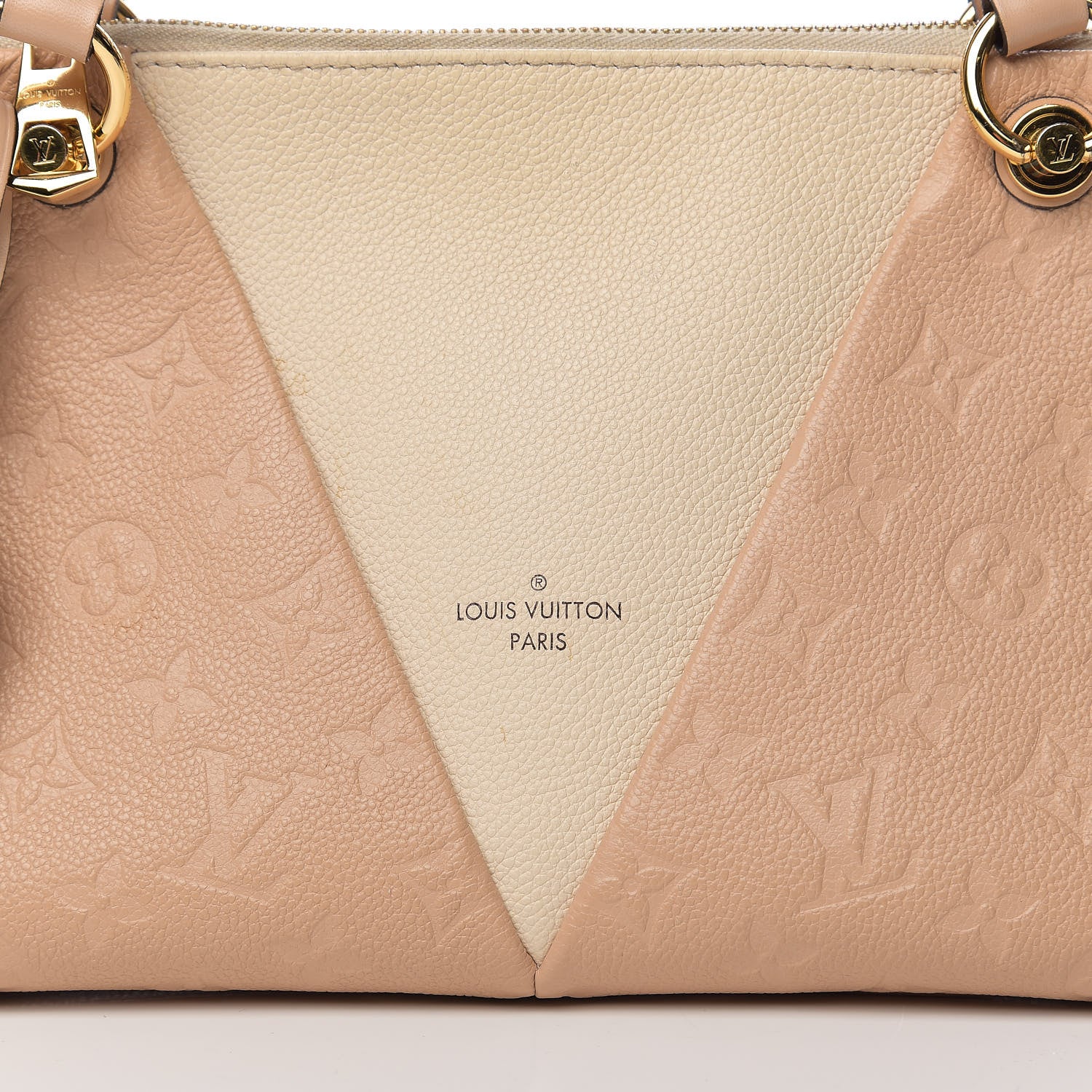 Louis Vuitton Empreinte V Tote BB Beige Rose Creme 8 of 8