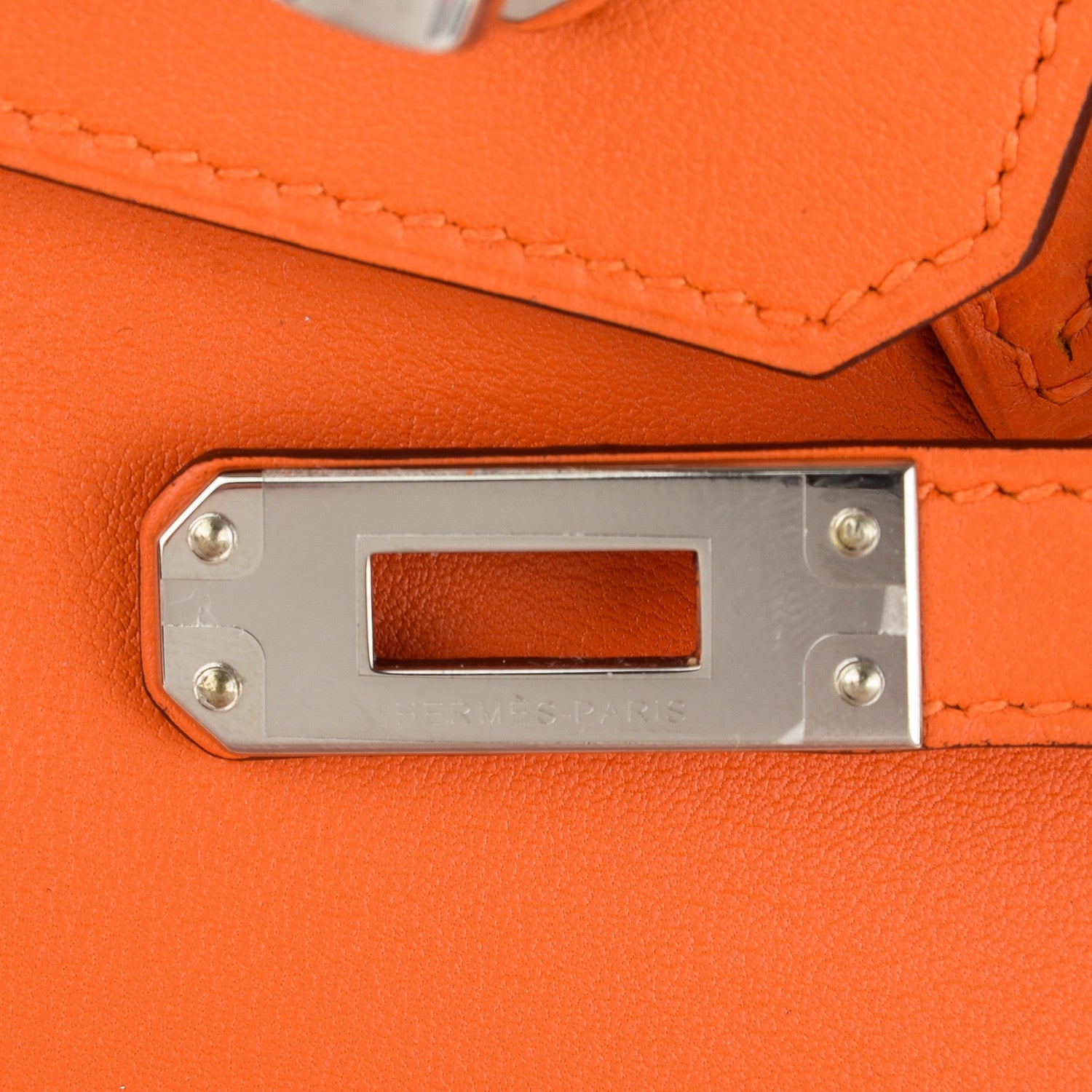Hermes Swift Birkin 25 Orange 8 of 24