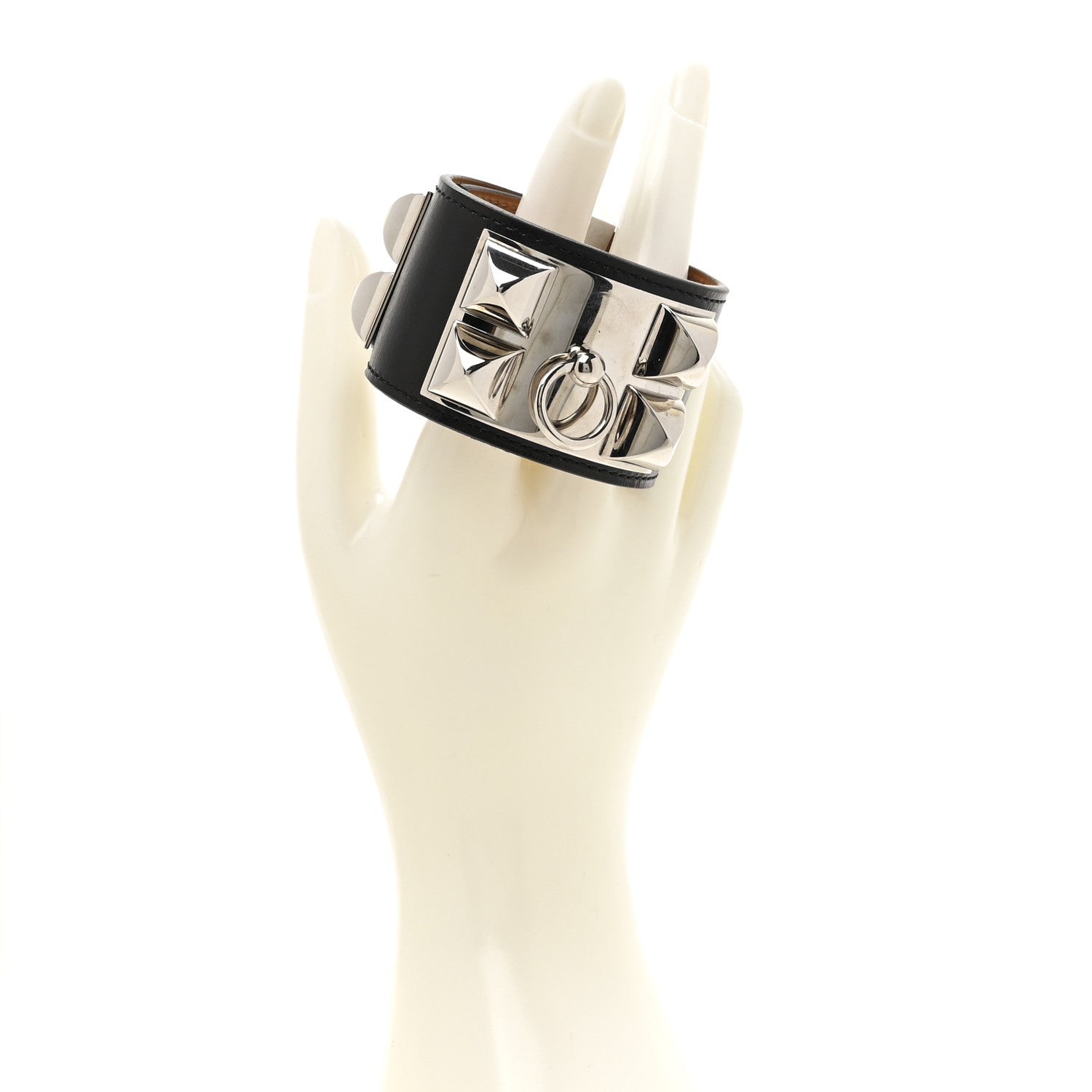 Hermes Box Collier De Chien CDC Bracelet S  Black 5 of 12