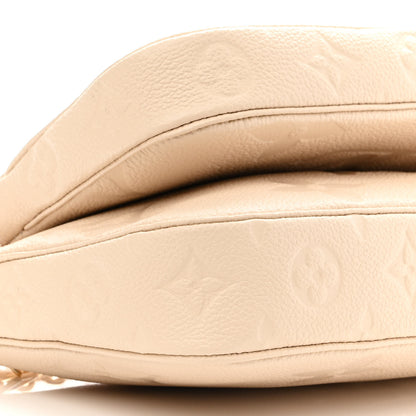 Louis Vuitton Empreinte Monogram Giant Multi Pochette Accessories Cream 9 of 11