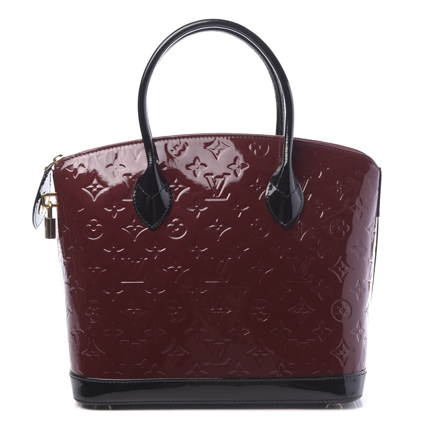 Louis Vuitton Vernis Lockit PM Griotte 1 of 10