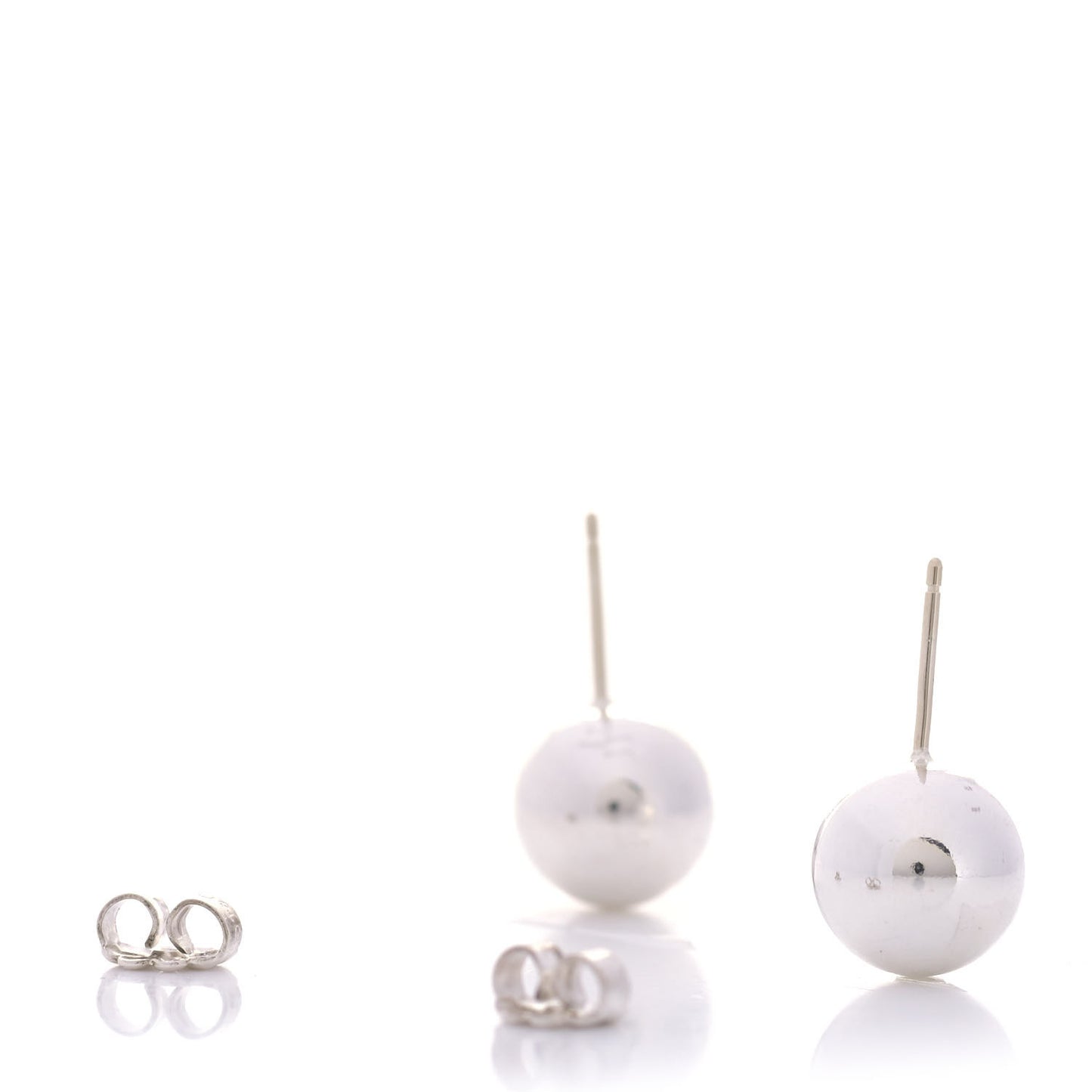 Sterling Silver 10mm HardWear Ball Earrings