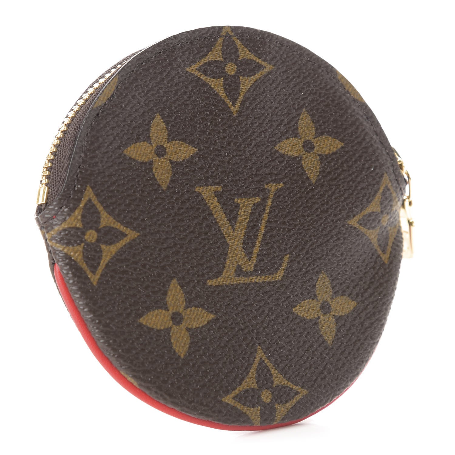 Louis Vuitton Monogram 2020 Christmas Animation Bumper Cars Round Coin Purse Coquelicot 3 of 10