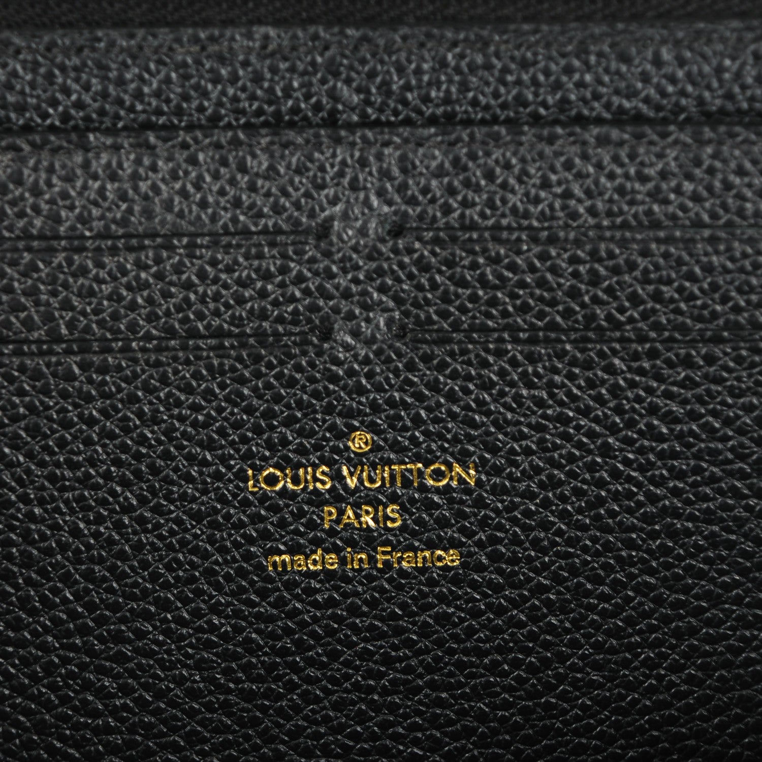 Louis Vuitton Empreinte Clemence Wallet Black 7 of 8