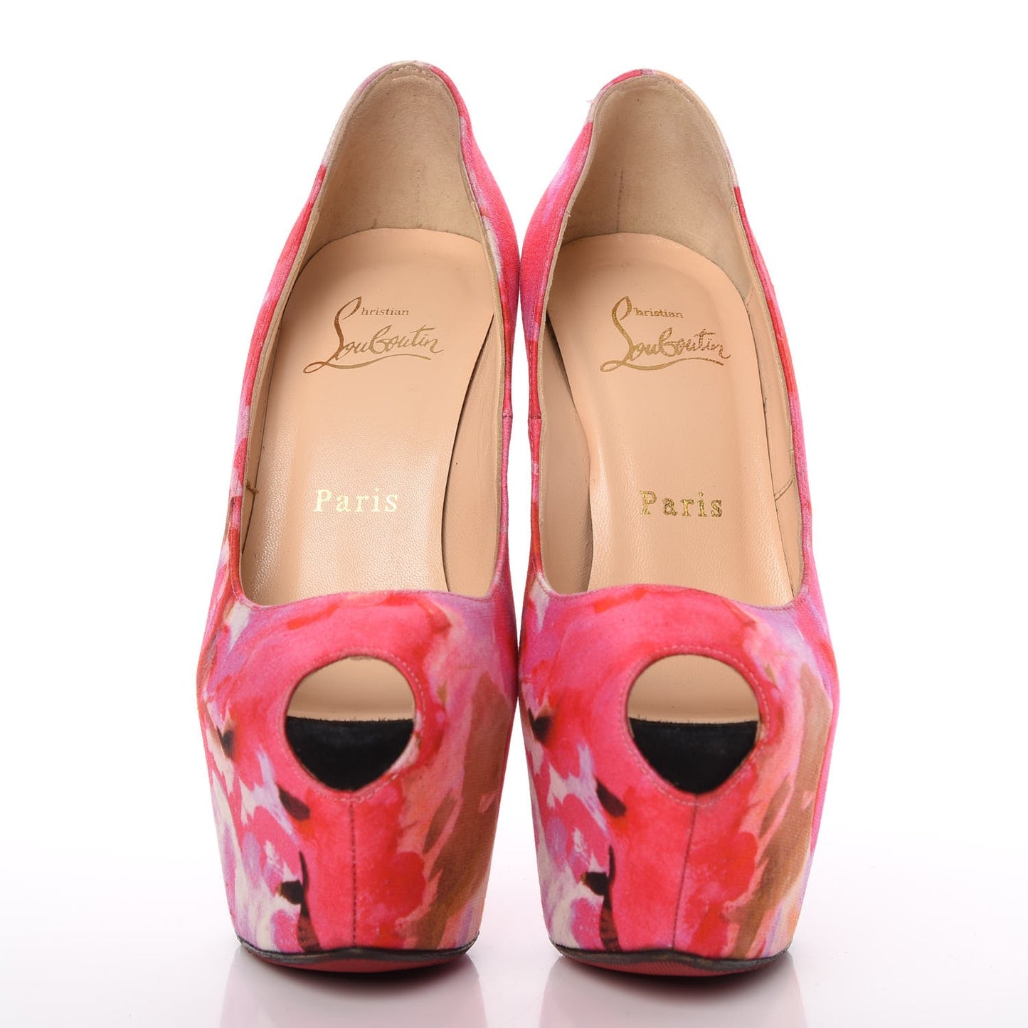 Satin Floral Highness 160 Pumps 35