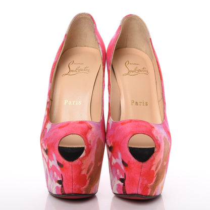 Christian Louboutin Satin Floral Highness 160 Pumps 35 2 of 10