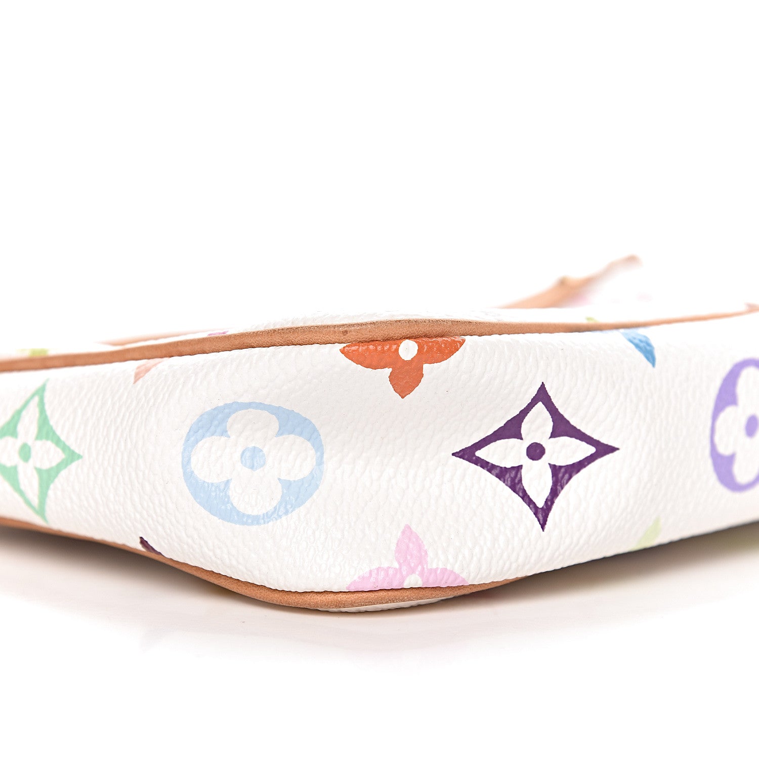 Louis Vuitton Monogram Multicolor Pochette Accessories White 8 of 10