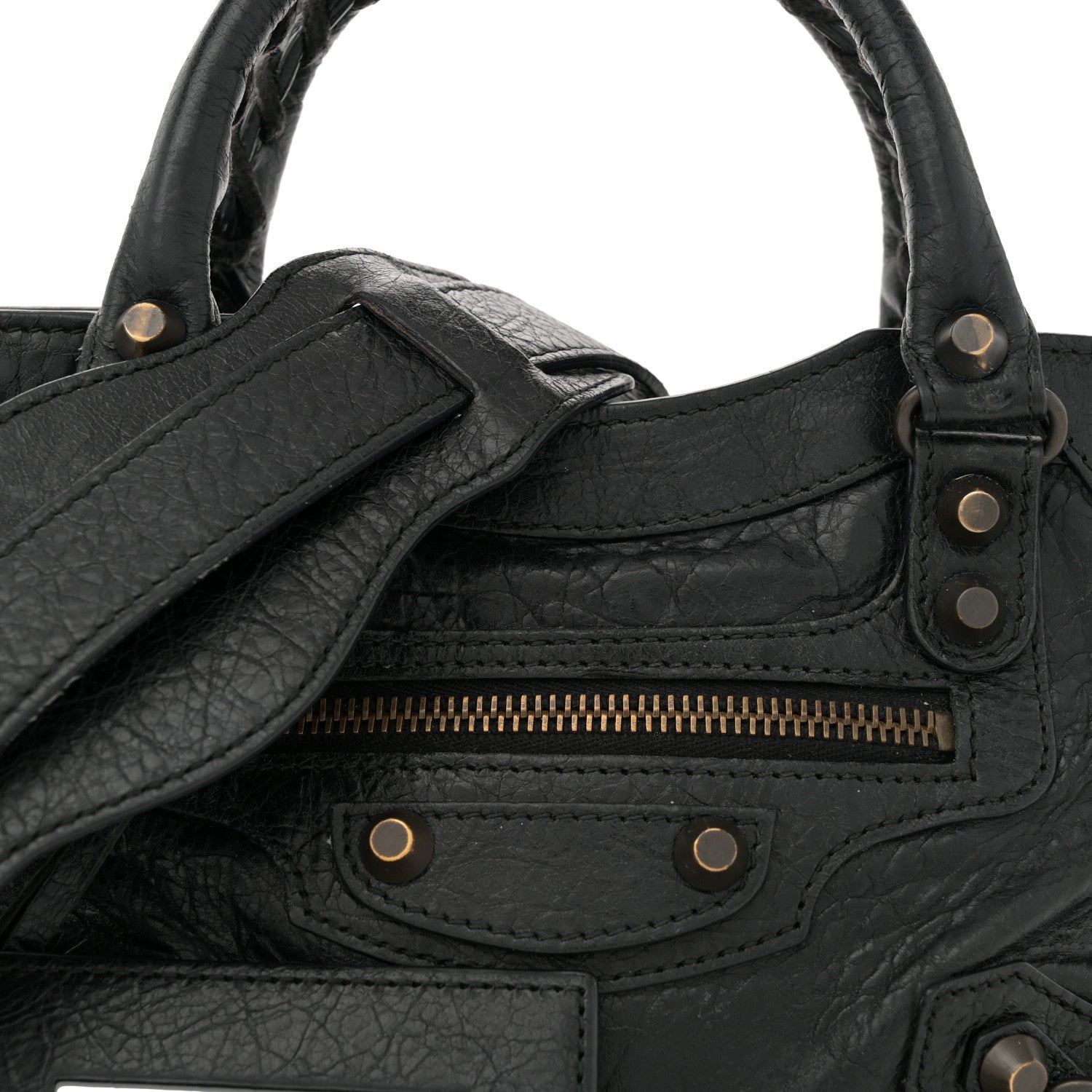 Balenciaga Agneau Classic Hardware Mini City Black 8 of 13