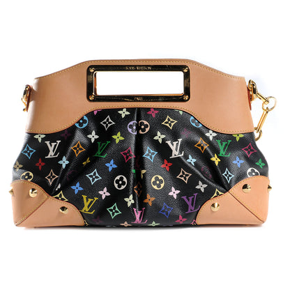 Louis Vuitton Monogram Multicolor Judy MM Black 1 of 7