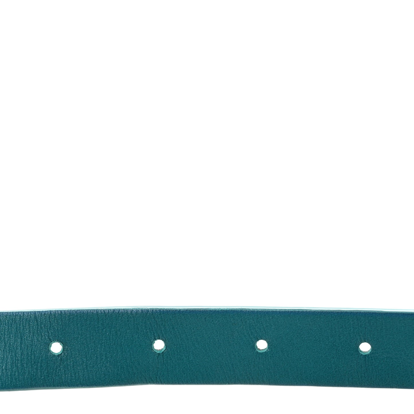 Calfskin Triangle Belt  80 32 Mallard