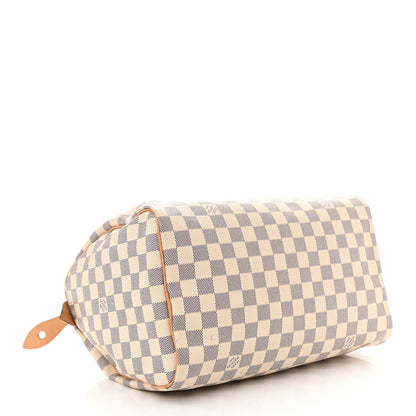 Louis Vuitton Damier Azur Speedy 30 4 of 12