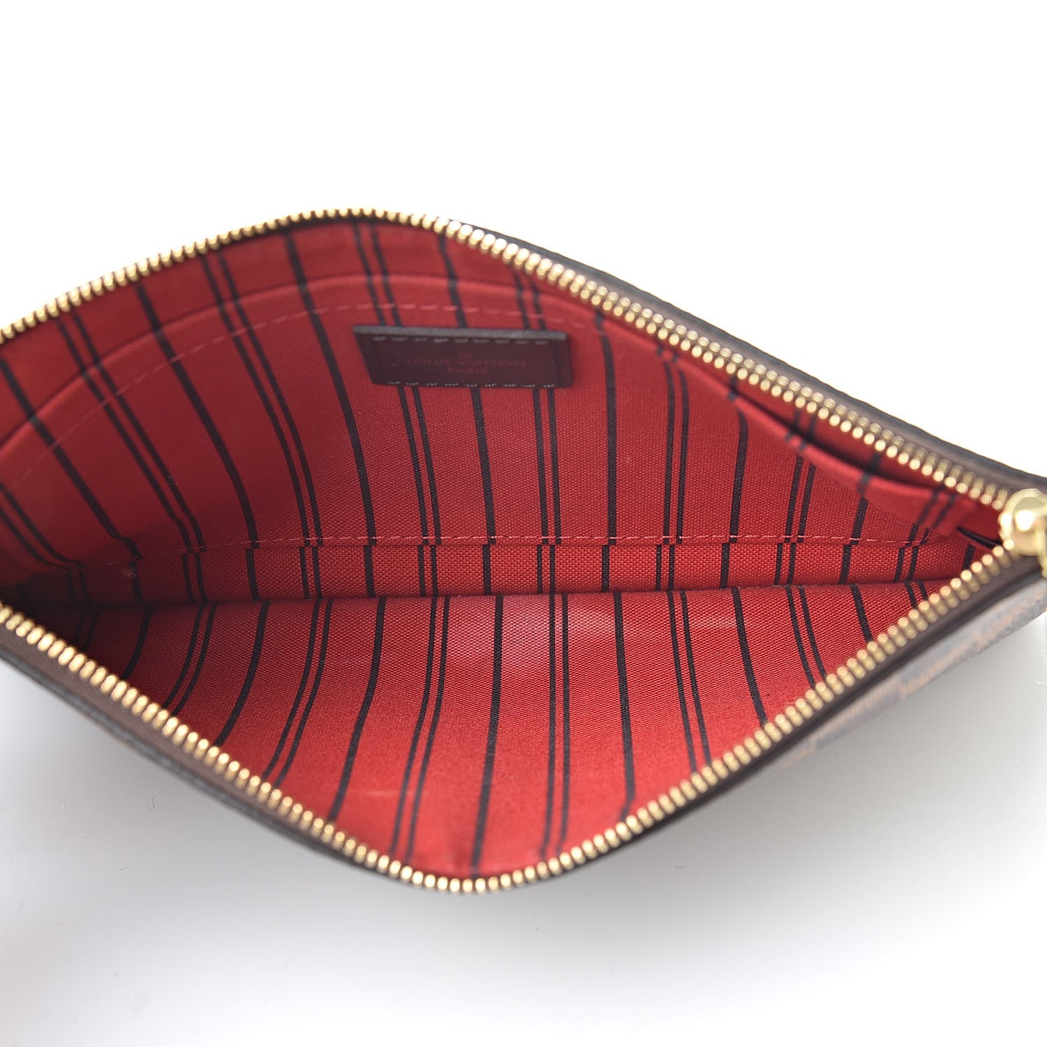 Louis Vuitton Damier Ebene Neverfull MM GM Pochette 5 of 10