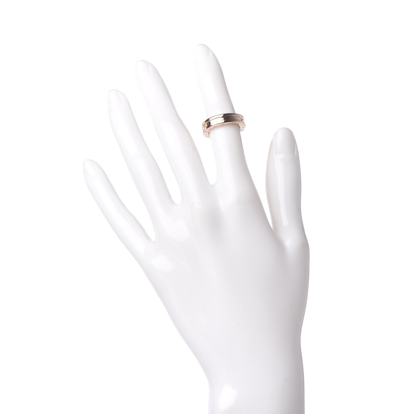 18K Rose Gold B.Zero1 One-Band Ring 47 4.25