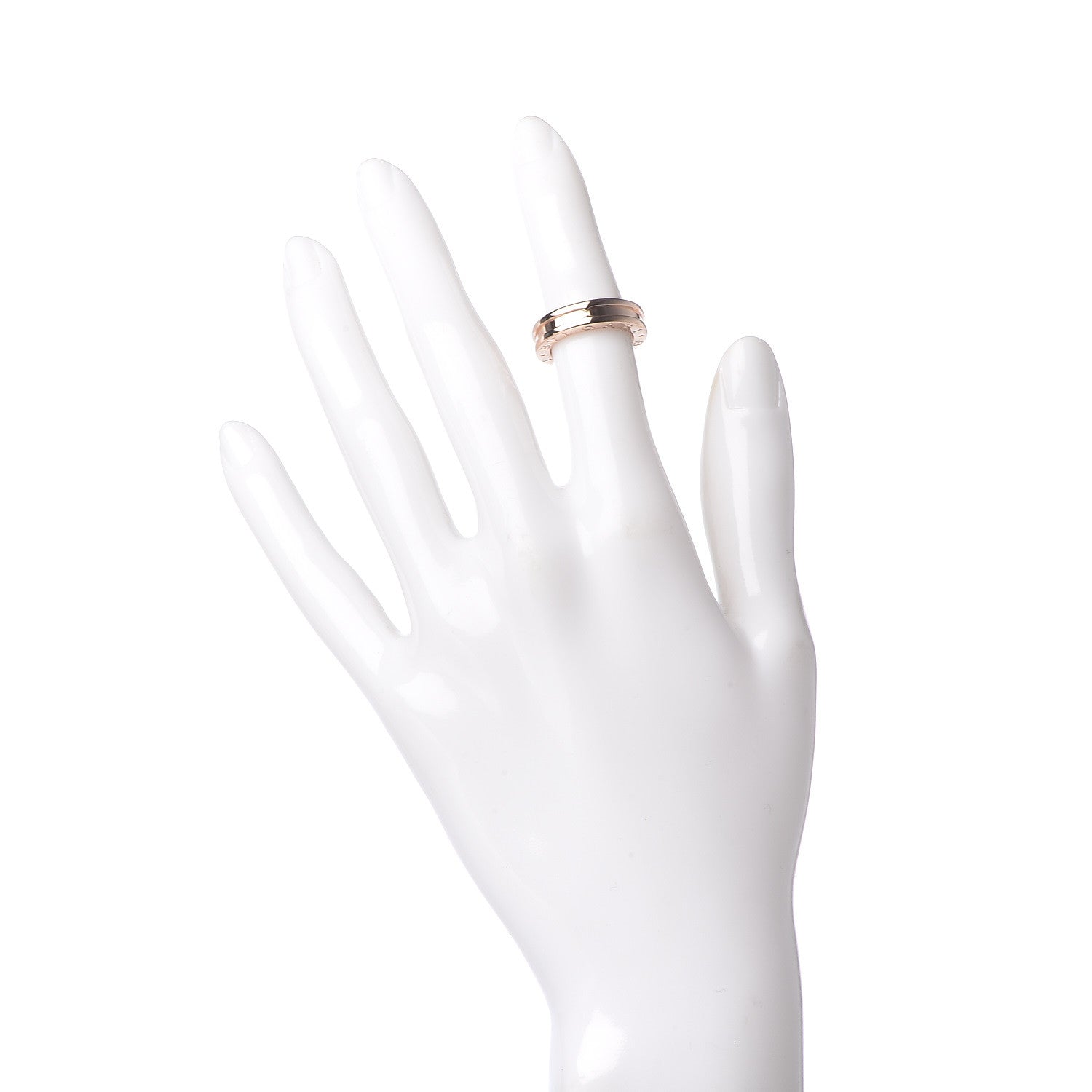 Bulgari 18K Rose Gold B.Zero1 One-Band Ring 47 4.25 2 of 7
