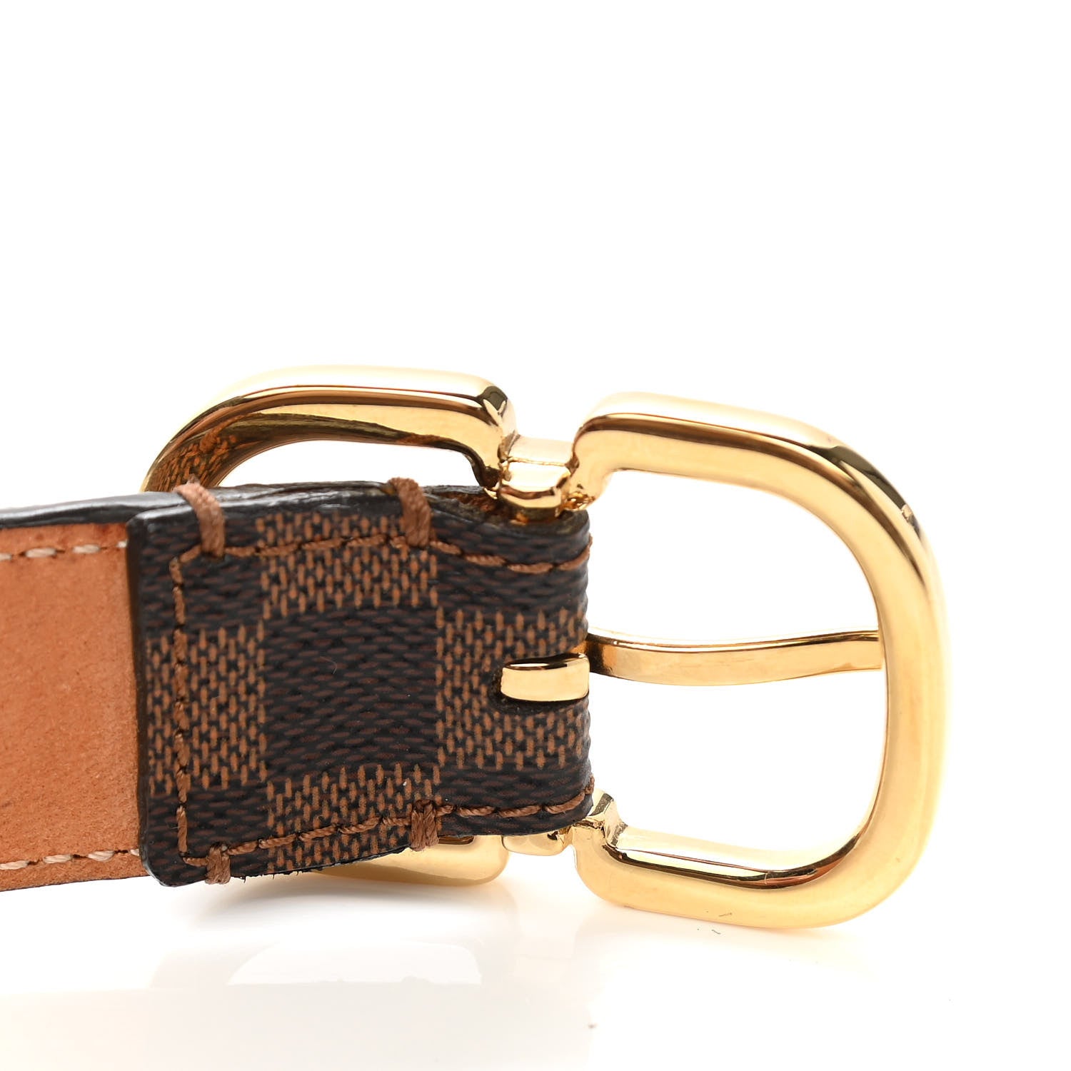 Louis Vuitton Damier Ebene Mini 25mm Belt 90 36 5 of 9