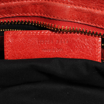 Balenciaga Chevre Giant 21 Gold Hardware City Vermillion 7 of 13
