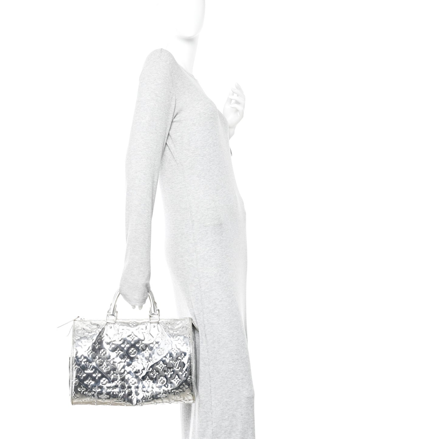 Monogram Miroir Speedy 30 Silver