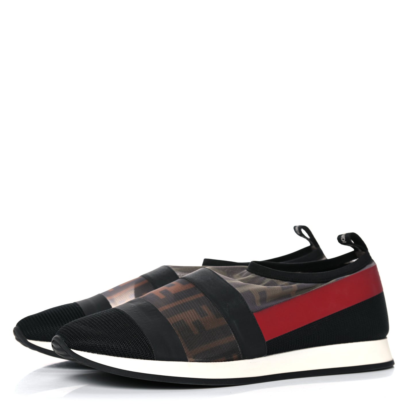 Technical Mesh FF Sneakers 38 Tobacco Red