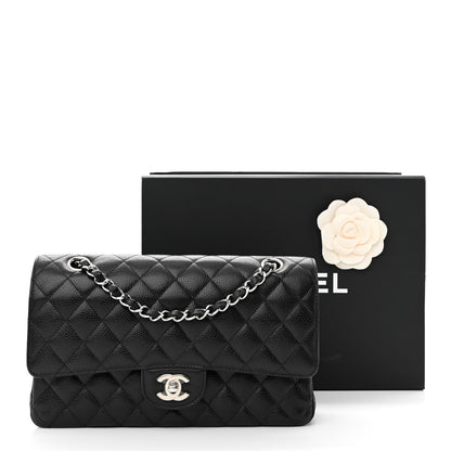 Chanel Caviar Quilted Medium Double Flap Black 11 of 11