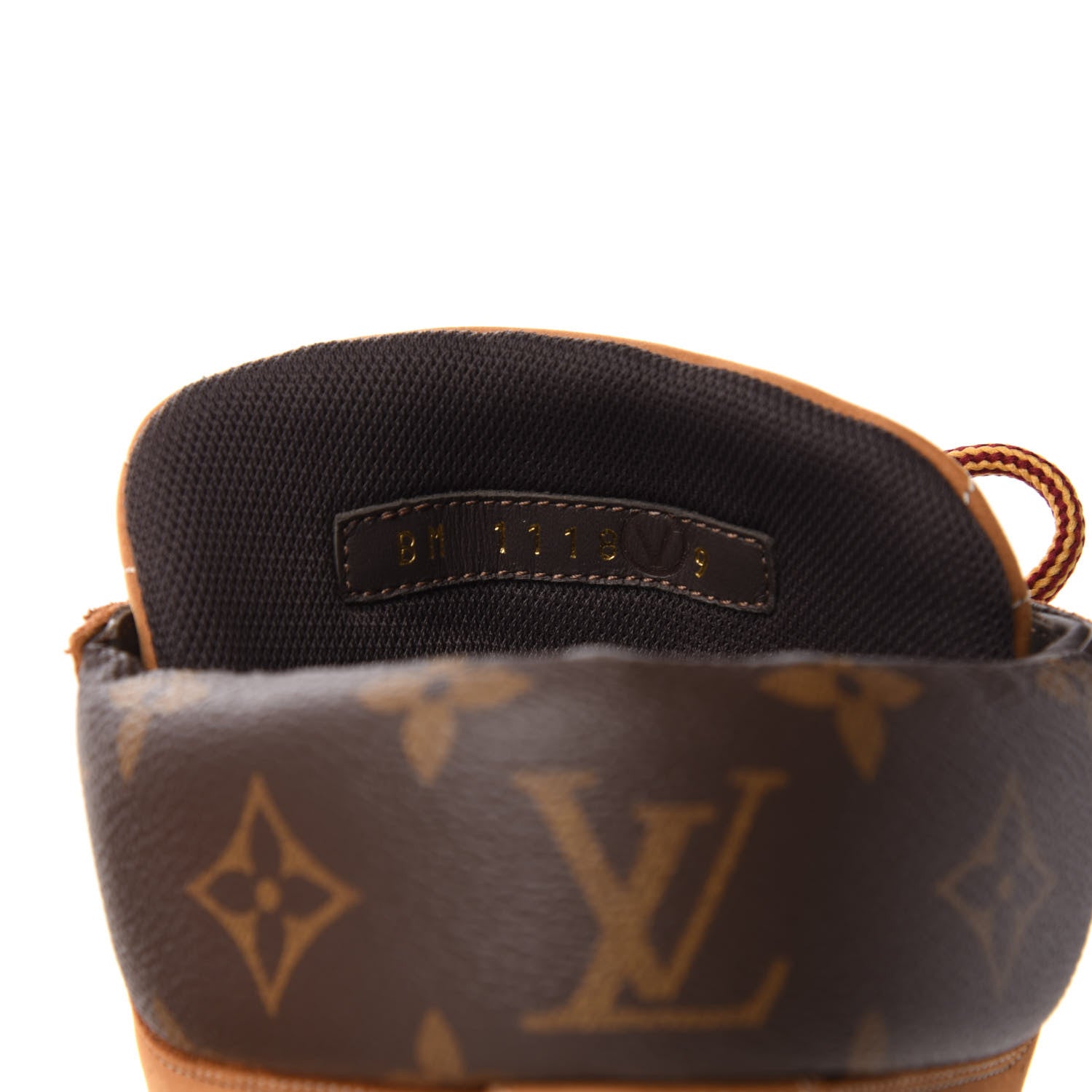 Louis Vuitton Suede Calfskin Monogram Mens Creeper Ankle Boots 9 Beige 7 of 7