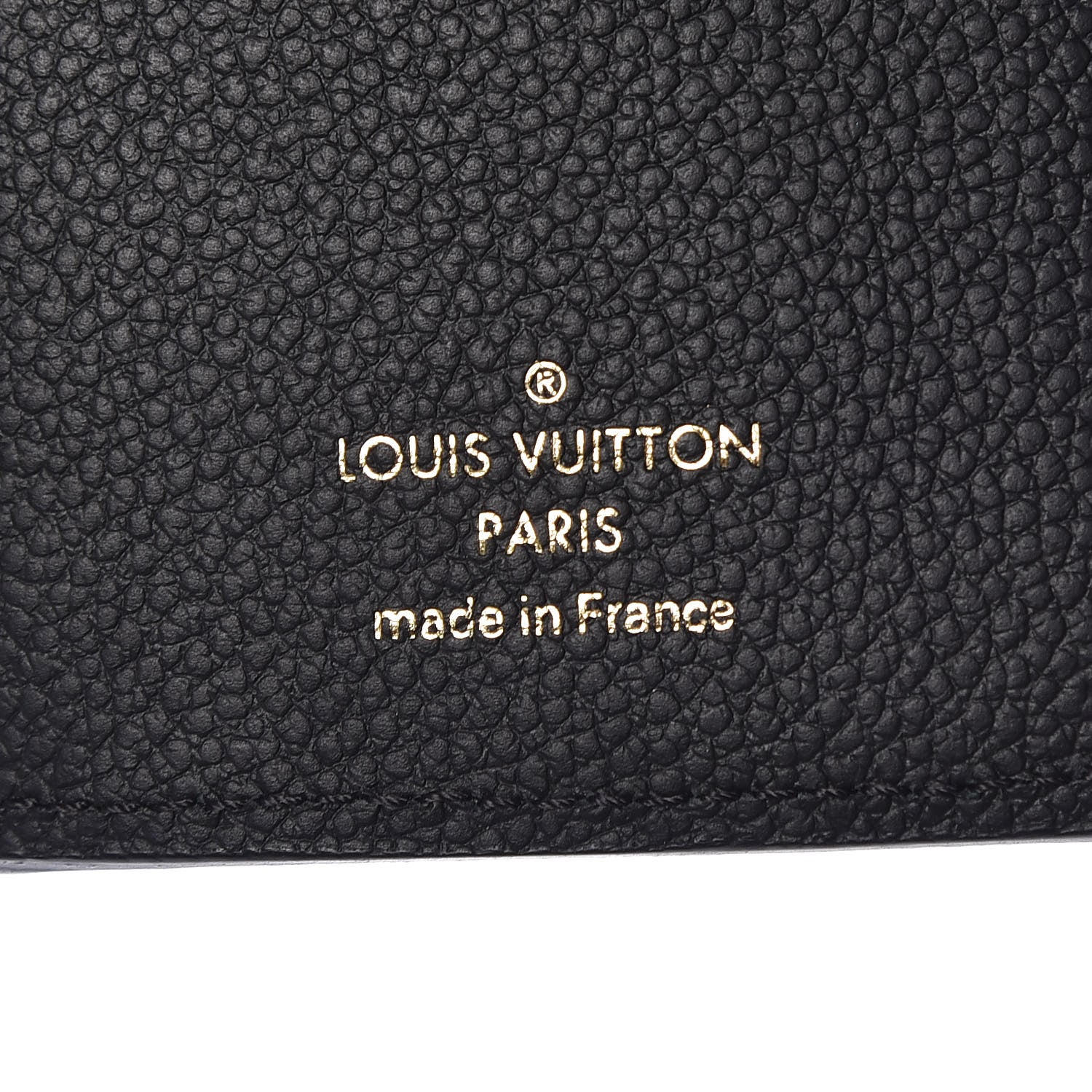 Louis Vuitton Empreinte Victorine Wallet Black 6 of 7