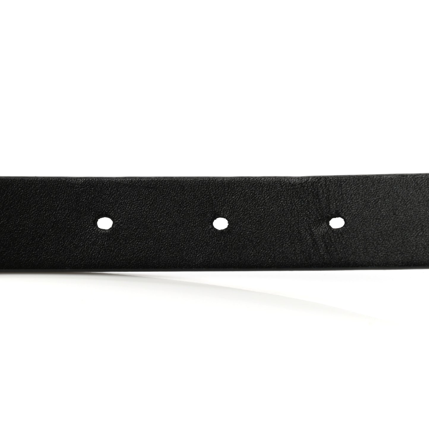 Calfskin Saddle Belt 70 Black