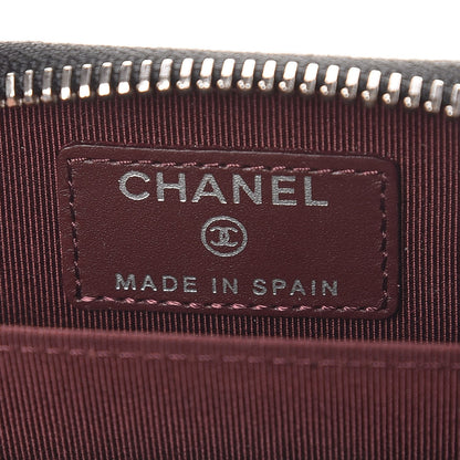 Chanel Caviar Quilted Zip Coin Purse Black 6 of 8