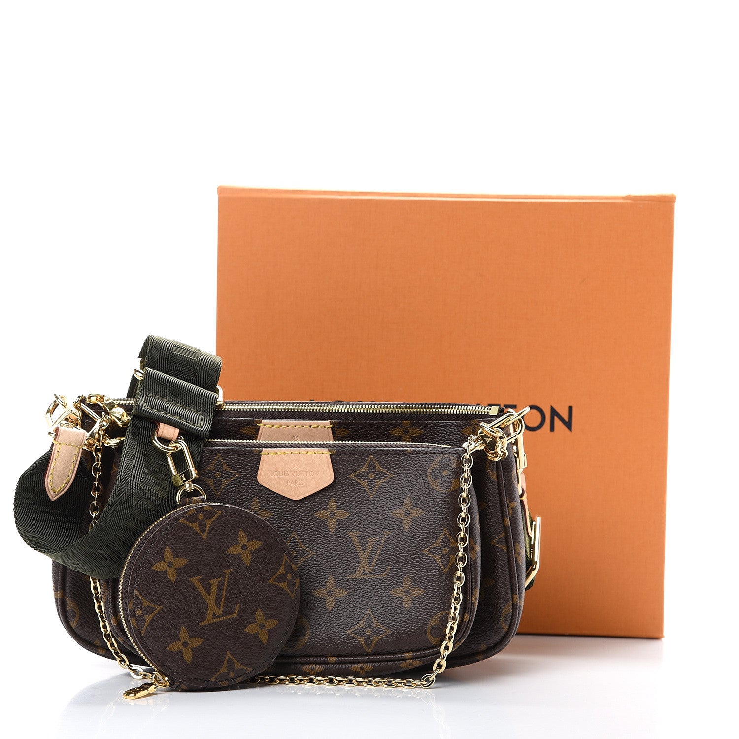 Louis Vuitton Monogram Multi Pochette Accessories Kaki 13 of 13