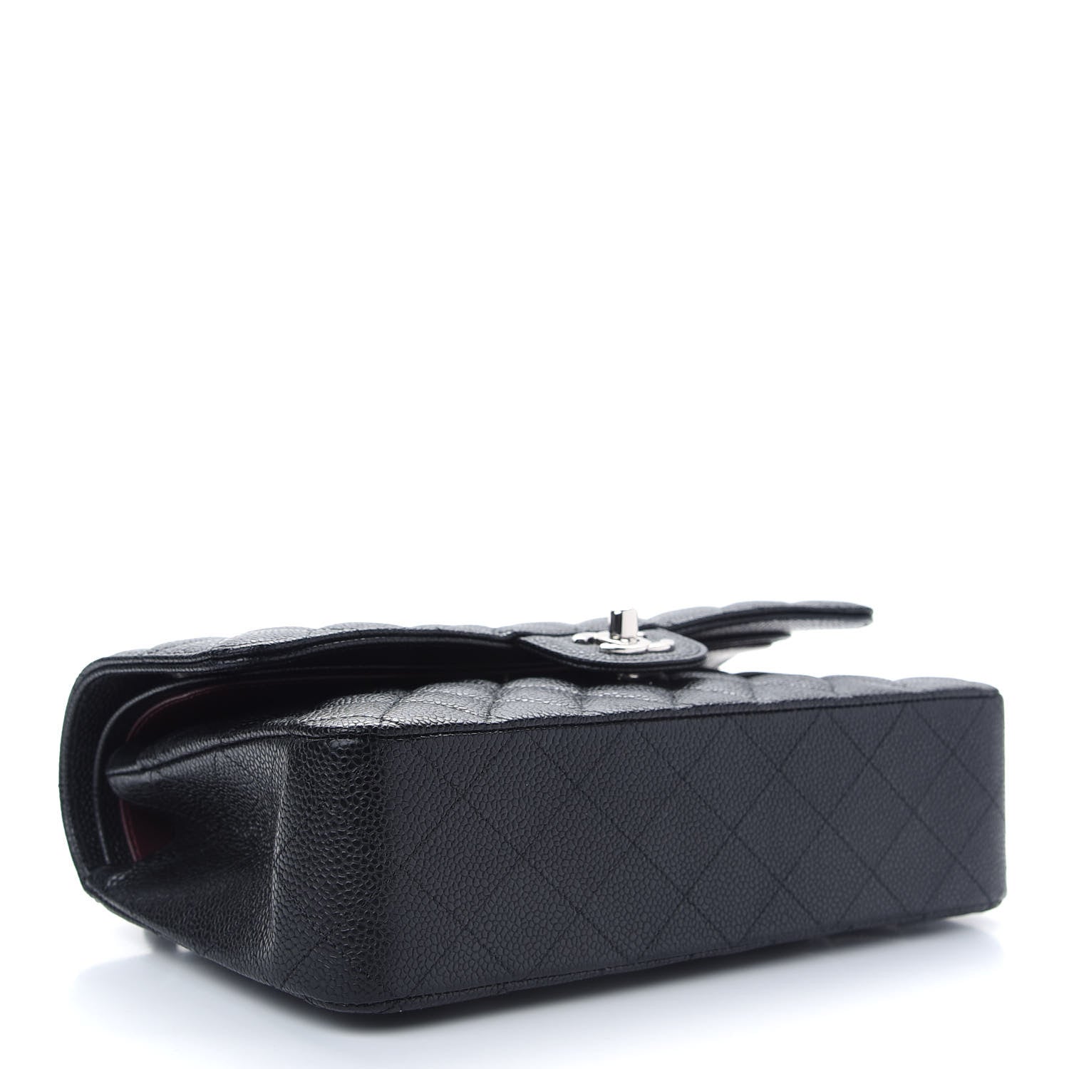 Chanel Caviar Quilted Medium Double Flap Black 4 of 9