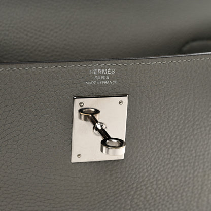 Hermes Togo Kelly Retourne 28 Gris Mouette 8 of 16