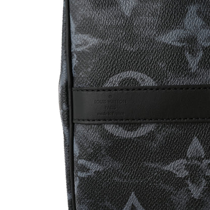 Louis Vuitton Monogram Pastel Keepall Bandouliere 50 Black 5 of 14