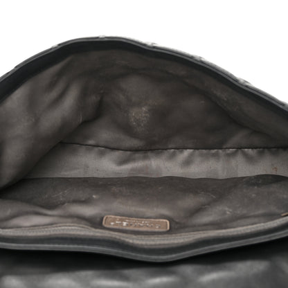 Chanel Lambskin Quilted Jumbo Coco Rain Flap Black 8 of 24