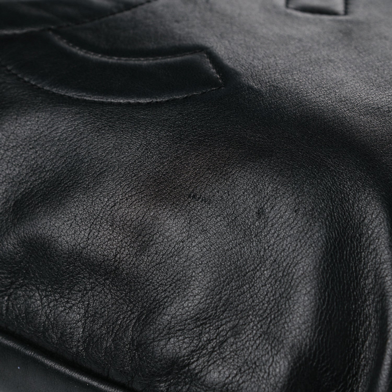 Chanel Lambskin Large Soft and Chain Hobo Black 10 of 12