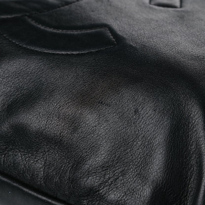 Chanel Lambskin Large Soft and Chain Hobo Black 10 of 12