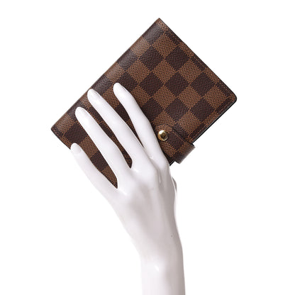 Louis Vuitton Damier Ebene Small Ring Agenda Cover 2 of 9