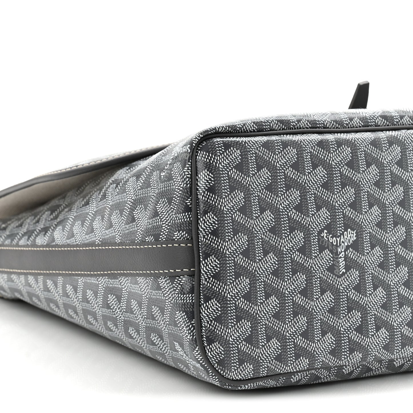 Goyardine Capetien Messenger Bag Grey
