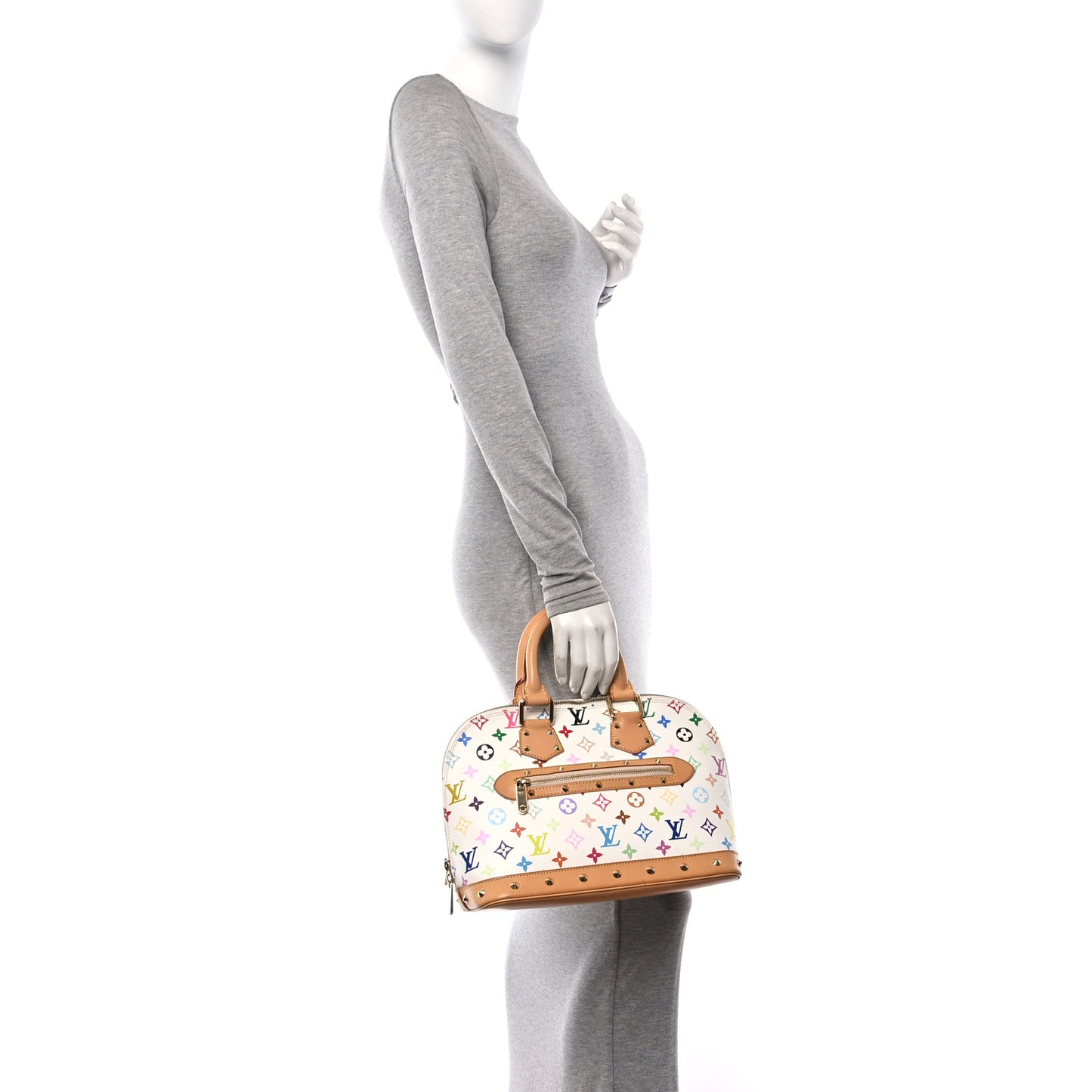 Monogram Multicolor Alma White