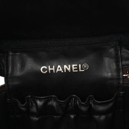 Chanel Caviar Vanity Cosmetic Case Brown 6 of 11