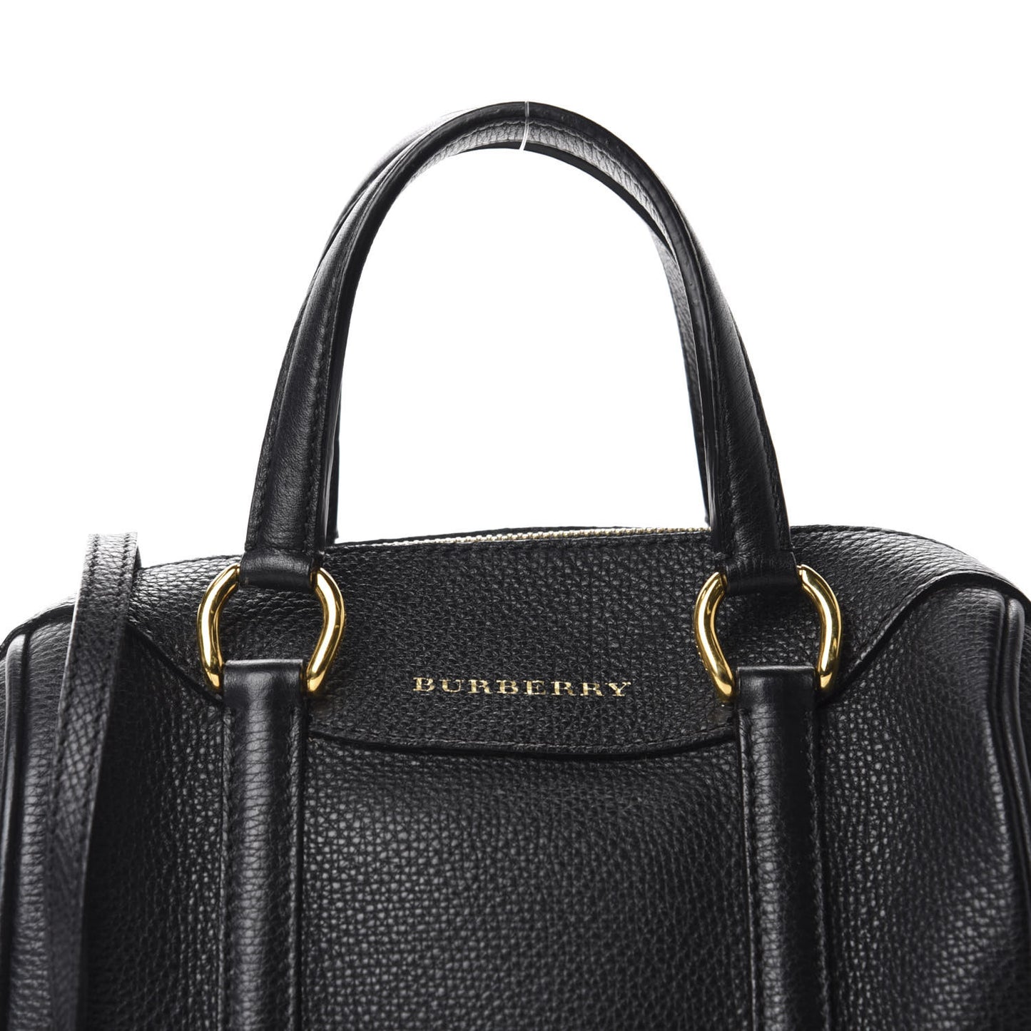 Derby Calfskin Small Alchester Bowling Bag Black