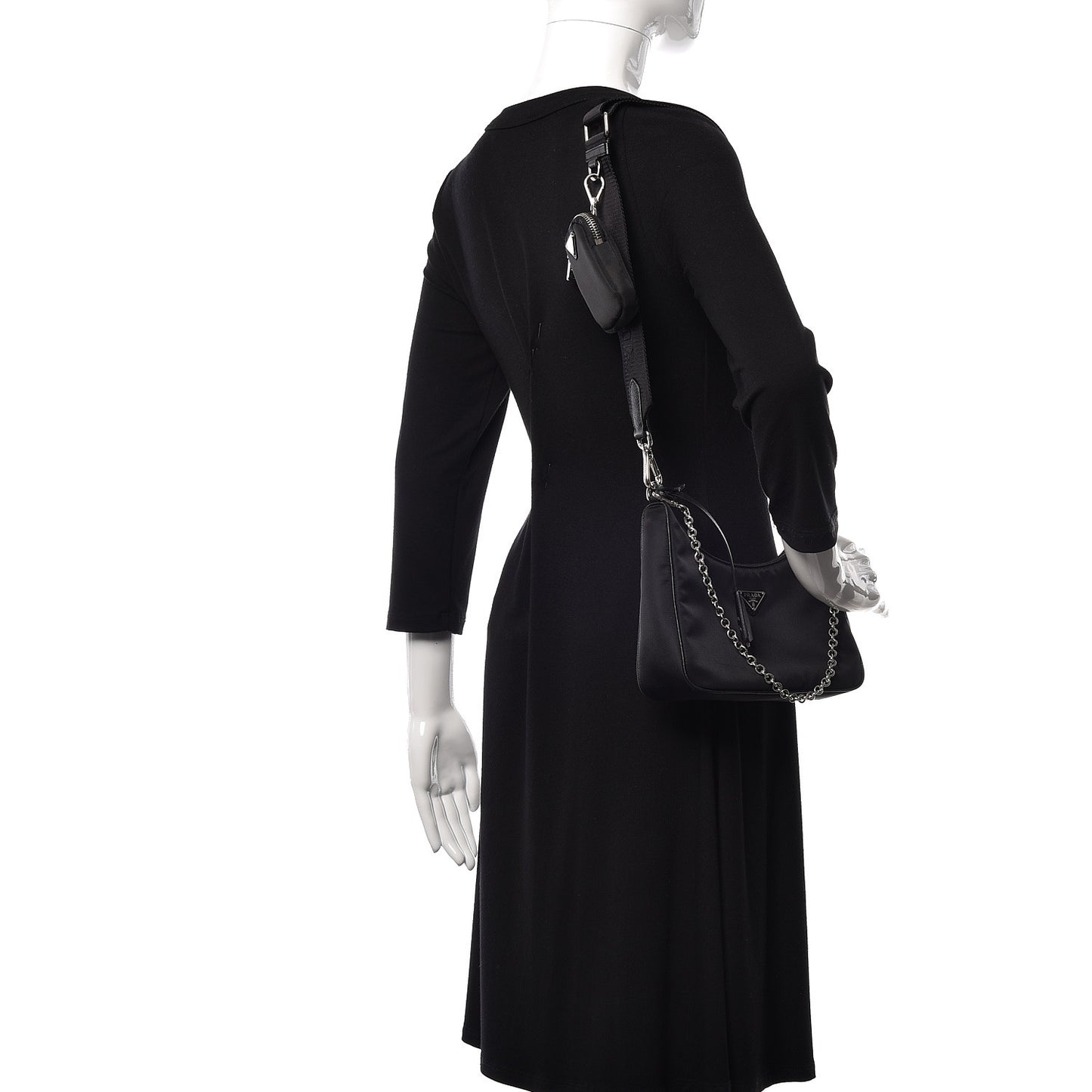 Nylon Re-Edition 2005 Shoulder Bag Black