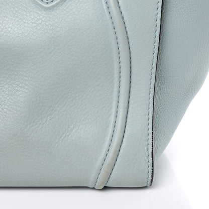 Celine Grained Calfskin Medium Phantom Luggage Galcier 14 of 25