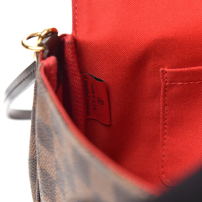 Louis Vuitton Damier Ebene Favorite MM 7 of 9