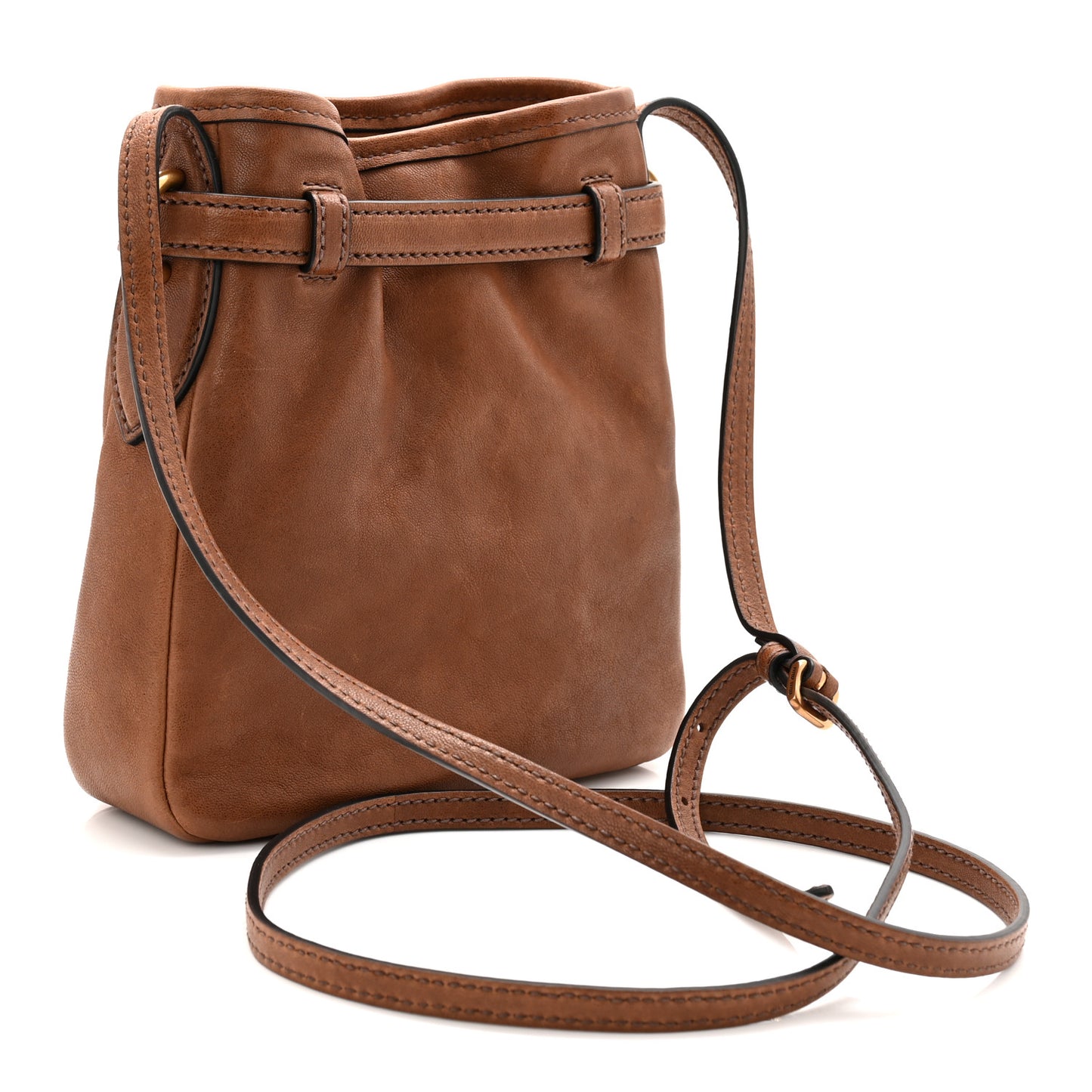 Nappa Aviator Pouch Bag Rovere