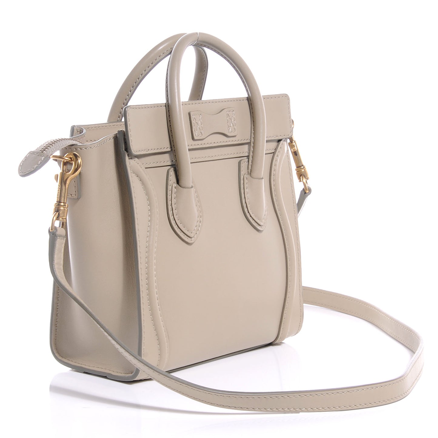 Satin Calfskin Nano Luggage Powder