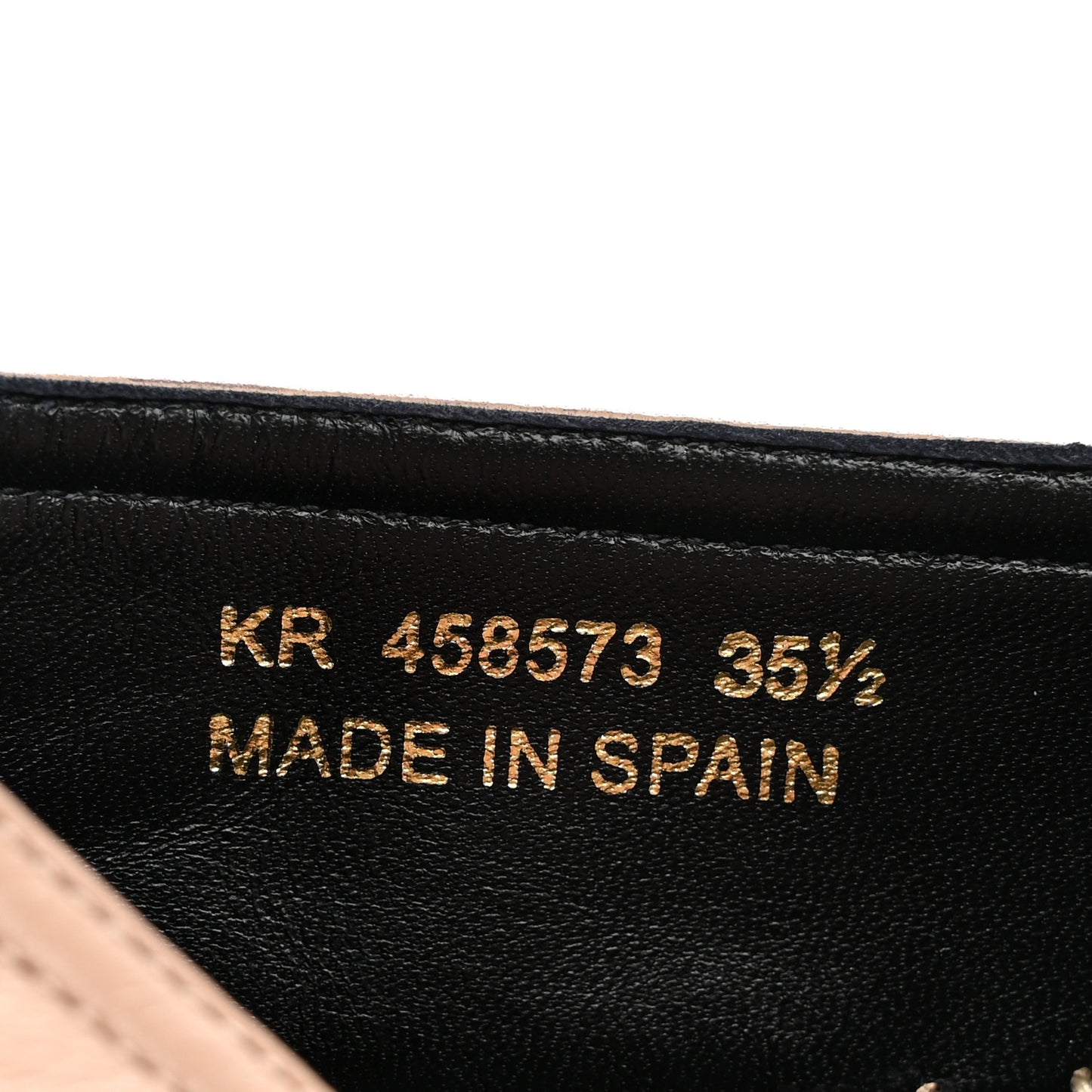 Lambskin Monogram Espadrilles 35.5 Nude