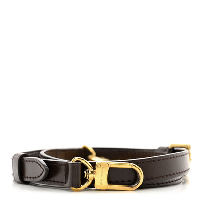 Louis Vuitton Calfskin 16mm Adjustable Shoulder Strap Brown 1 of 4