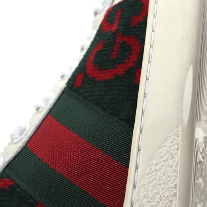 Gucci Terry Cloth GG Monogram Web Womens Ace Sneakers 36 Green Red 14 of 15