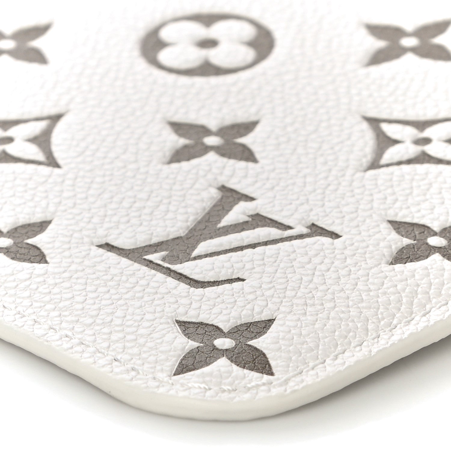 Louis Vuitton Empreinte Monogram Spring In The City Neverfull Pochette MM Kaki Beige Cream 10 of 10