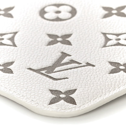 Louis Vuitton Empreinte Monogram Spring In The City Neverfull Pochette MM Kaki Beige Cream 10 of 10