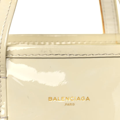 Balenciaga Patent S Bazar Shopper Tote White 13 of 17